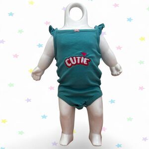 Carters Blue and Green Jumpsuit